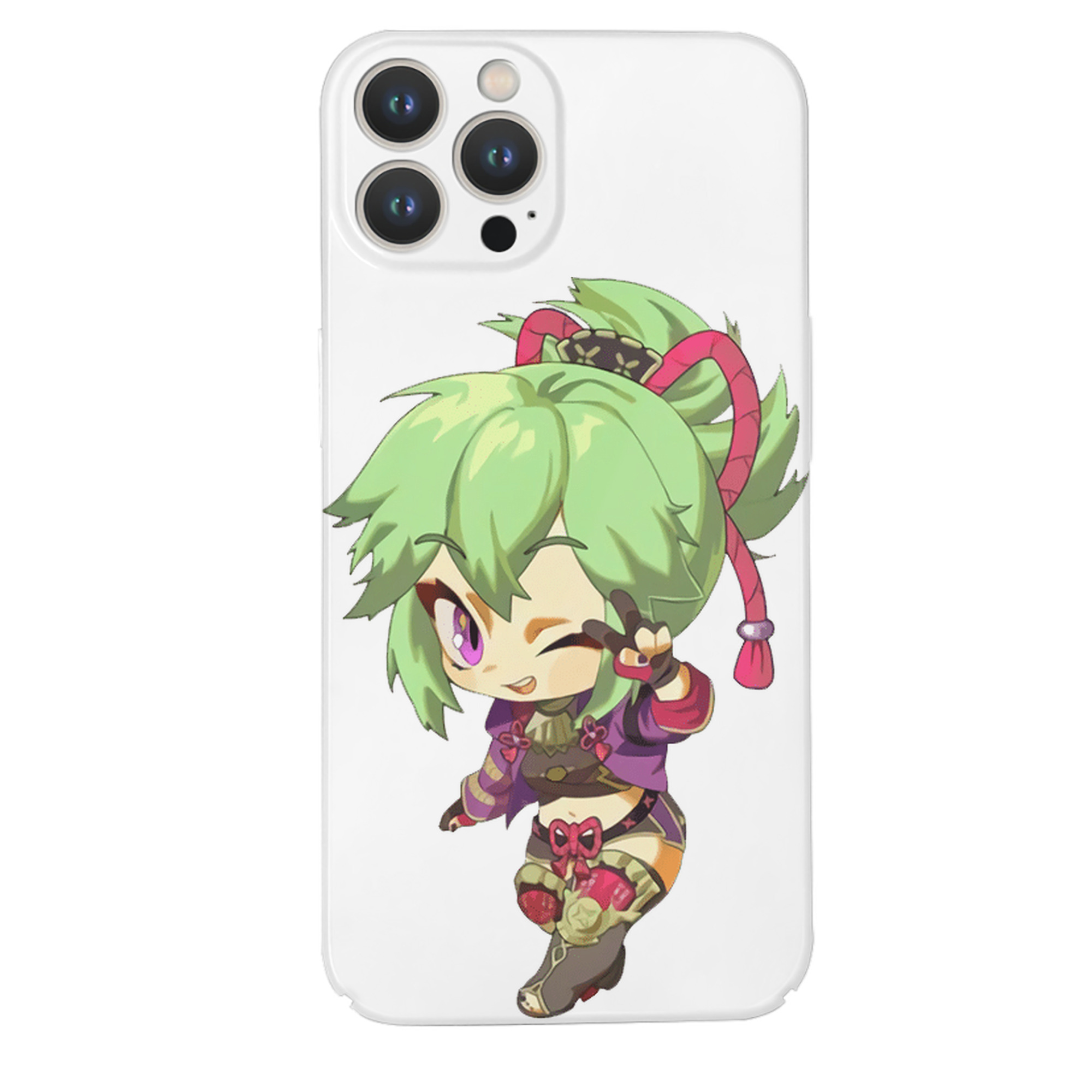 げんし神  久岐忍 くき しのぶ genshin Kuki Shinobu 【iPhone 14シリーズ対応】ハードケース